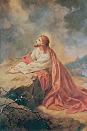 Christ in the Garden of Gethsemane by Heinrich Hofmann